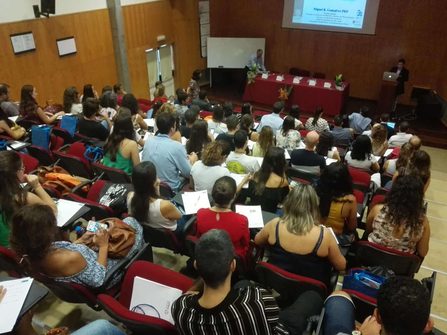 Conferência de Fisioterapia Respiratória, no Instituto Piaget de Silves