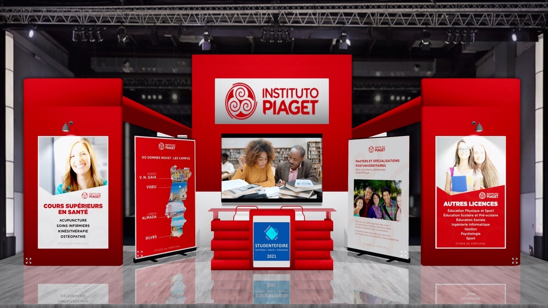 Piaget presente em feira internacional do estudante