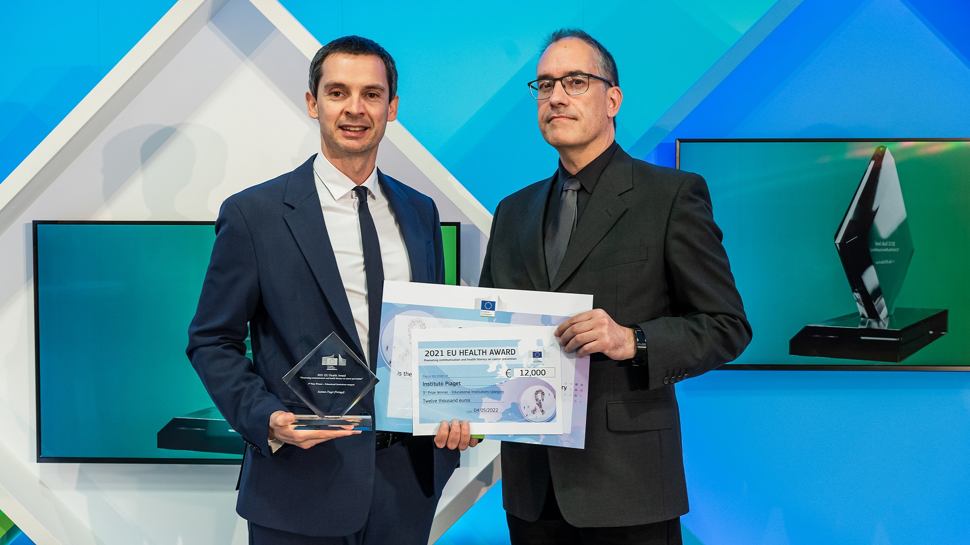 Piaget arrecada 3º prémio europeu de saúde para a prevenção do cancro